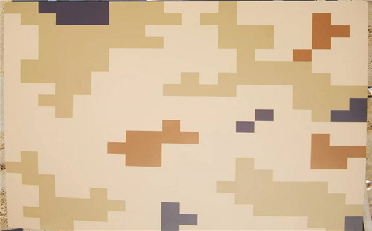 神农架荒漠迷彩漆喷涂